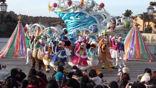 preview picture of video '[HD] Tokyo DisneySea - Colorful Holiday Greeting 2014'