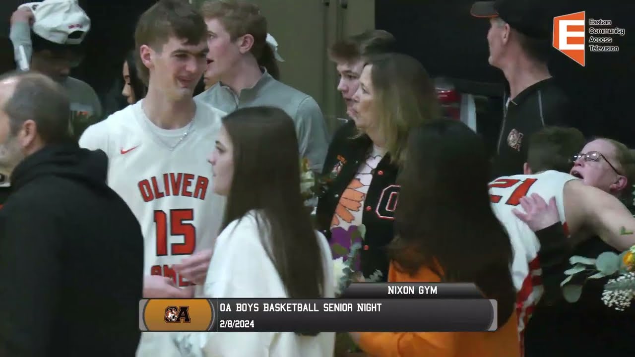 OA Boy's Basketball vs Canton senior night 2/08/24