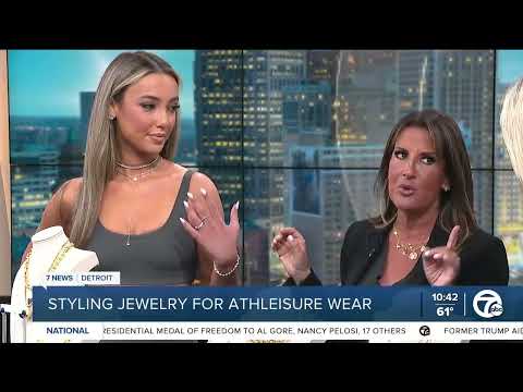 Jewelry with Your Athleisure Clothes with Ashley Gold on ... - YouTube