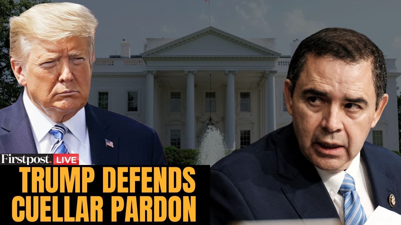 LIVE: Trump Says Pardoned Democrat Henry Cuellar ‘Was Treated Very Badly’ Over Border Stance | N18G