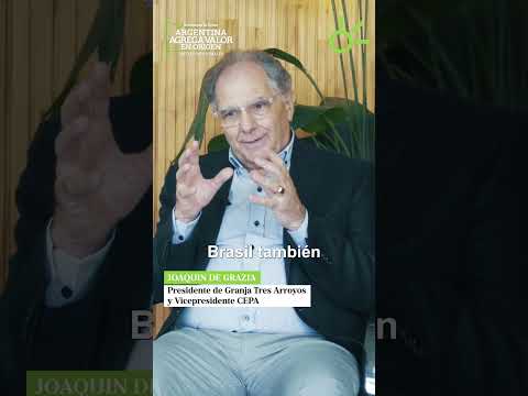 Joaquin de Grazia -Presidente de Granja Tres Arroyos y Vicepresidente  CEPA