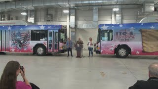 LCTA unveils new buses for 250th birthday of US | 28/22 News