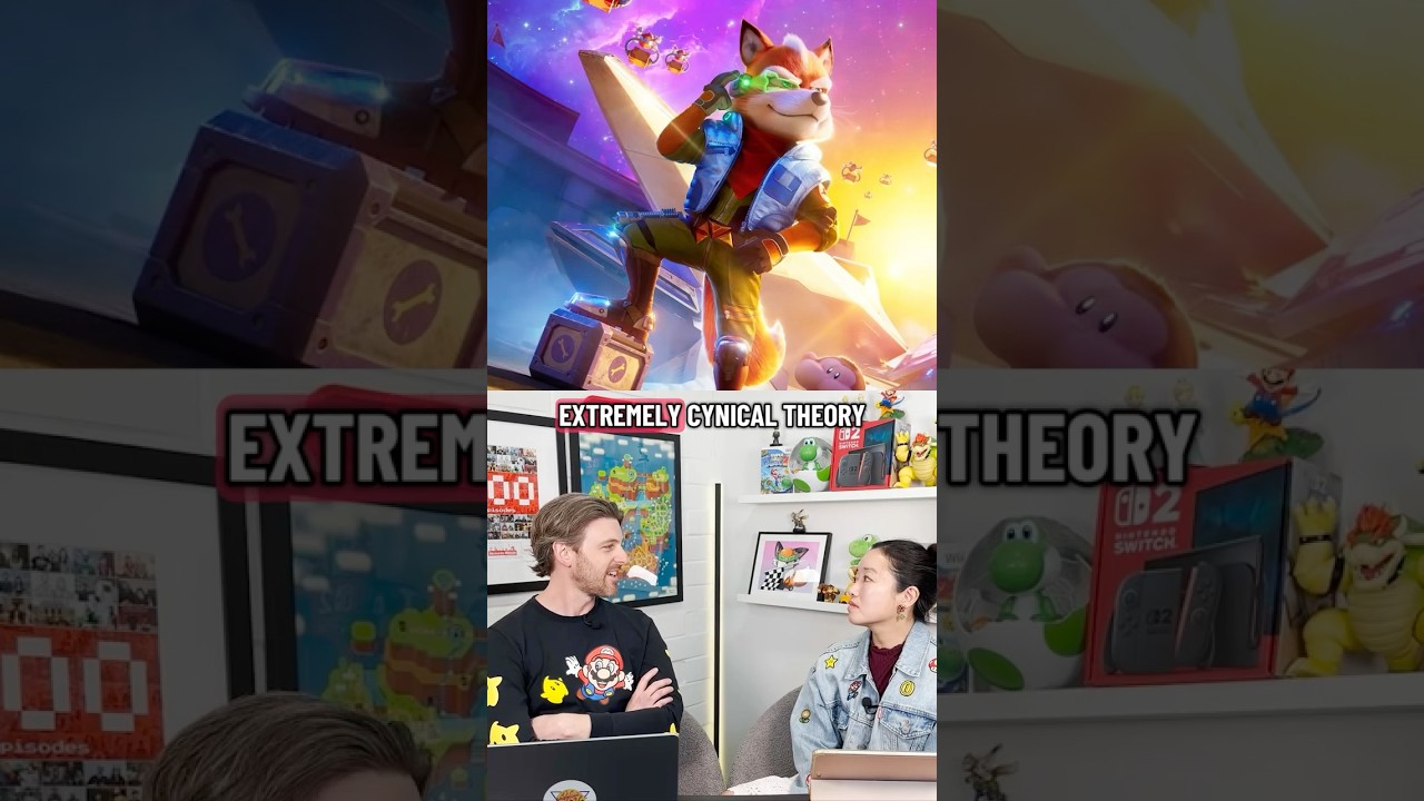 A Cynical Theory About Fox McCloud in The Super Mario Galaxy Movie - YouTube