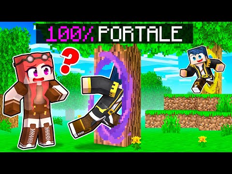 HO CREATO LA MODALITÀ DEI PORTALI SU MINECRAFT!