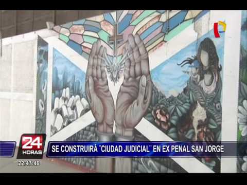 Se construirá "ciudad judicial" en expenal San Jorge
