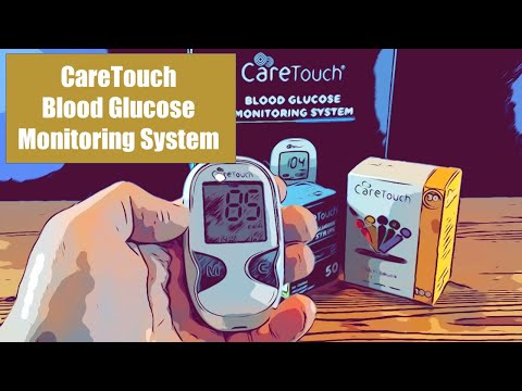 Care Touch Blood Glucose Monitoring System and Test Strips How to Use