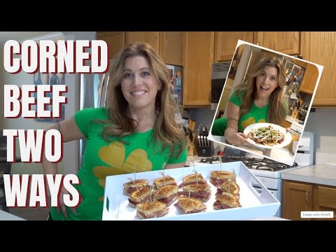 St. Patrick's Day Corned Beef Two Ways - Reuben Sandwiches and Irish Nachos! | Tara the Foodie