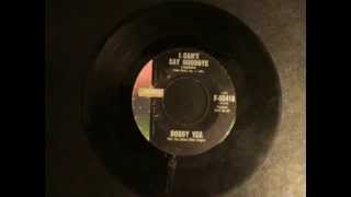 I Can&#39;t Say Goodbye - Bobby Vee