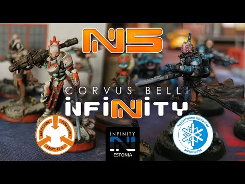 Infinity N5 Battle Report: Bakunin vs Svalarheima