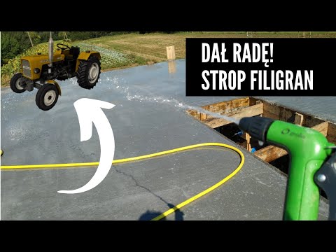 008 How to water a #filigree ceiling on a house plot in the spa town #housebuilding | Ursus c-330...