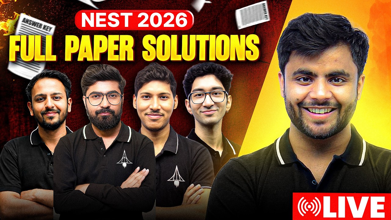 NEST 2026 Question Paper Solution