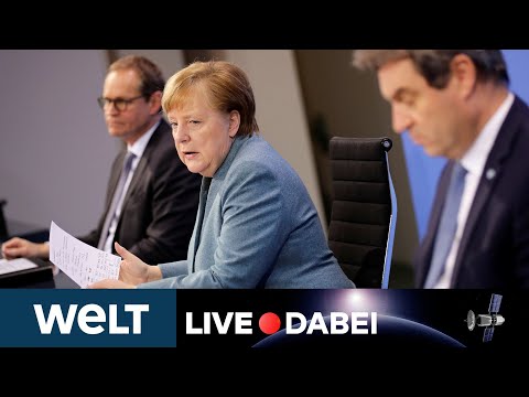 LIVE DABEI: Briefing Angela Merkel nach dem Corona-Gipfel mit den Ländern