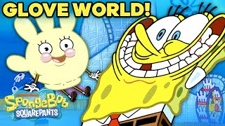 Every Ride at GLOVE WORLD! 🧤🎢 SpongeBob