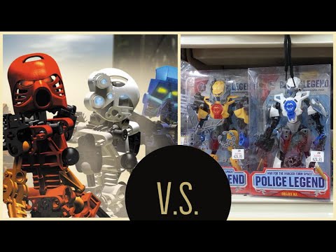 Real Bionicle vs knockoffs | The Lego Life Studios