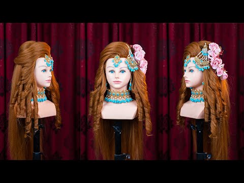 Full Tutorial || 3d Curl Hairstyle || Konain Beauty Salon