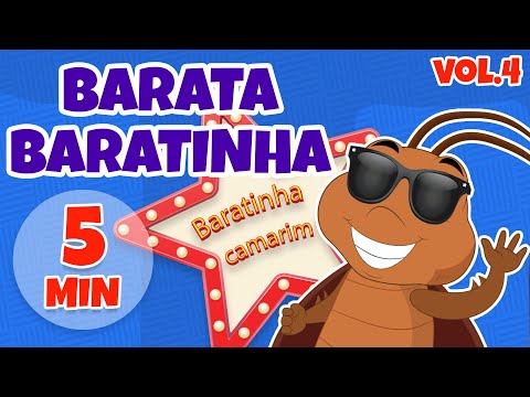 Barata Baratinha Vol. 4 - Giramille 5 min | Desenho Animado Musical