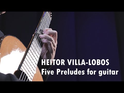 Villa-Lobos | Five Preludes | Patrik Kleemola, guitar