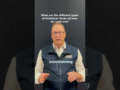 Watch Cam explain the different types of KiwiSaver funds
