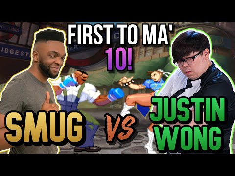 THE 3RD STRIKE LEGEND! SMUG (Dudley) vs JUSTIN WONG (Chun-Li): FIRST TO MA' 10!