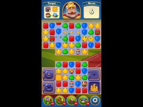 Royal Match Level 3744 - NO BOOSTERS GAMEPLAY 👑 | SKILLGAMING ✔️