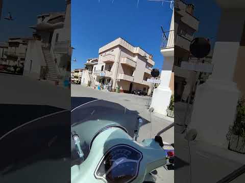Riding through Staletti, Calabria Italy