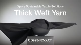 Xpore Sustainable Textile Solutions - OD923-RC-XAT1 - Thick Weft Yarn