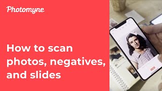 How to scan photos negatives and slides with the P