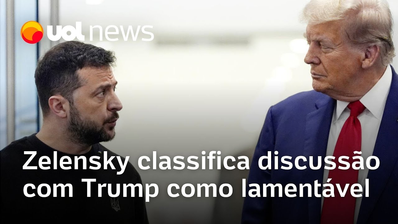 Zelensky: Discussão foi lamentável, e estou pronto para trabalhar sob Trump
