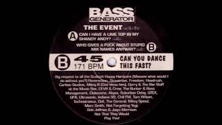 Bass Generator - The Event (Or Is It?) (Hardcore / Happy Hardcore)