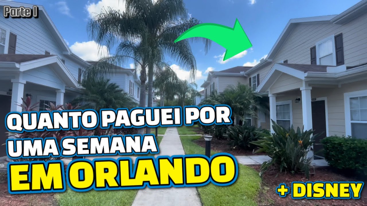 AIRBNB em ORLANDO, quanto custa?! (Como é a DISNEY) - Parte 1