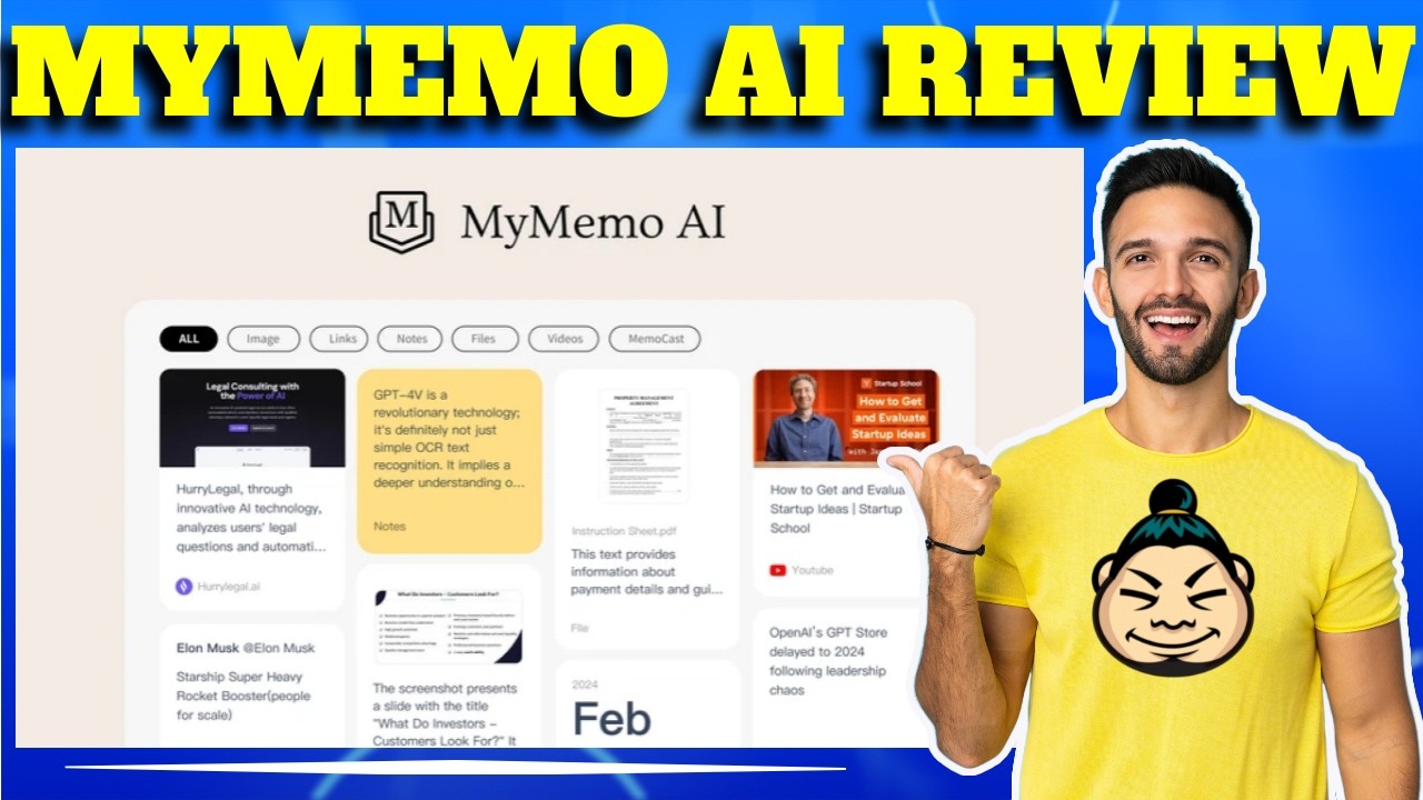 MyMemo AI tutorial