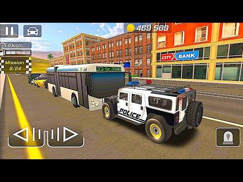 Police Car Mercedes S63 Pursuit Chase #206 Best Android Gameplay 