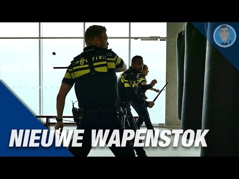 Politie nieuwe WAPENSTOK.  Politievlogger Jan-Willem