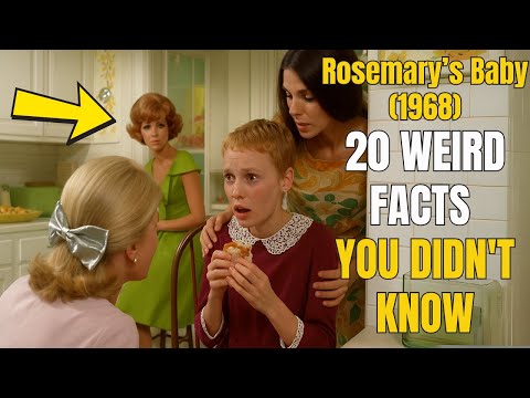 Rosemary’s Baby (1968): 20 Weird Facts You Didn’t Know #RosemarysBaby#WeirdMovieFacts#CursedCinema