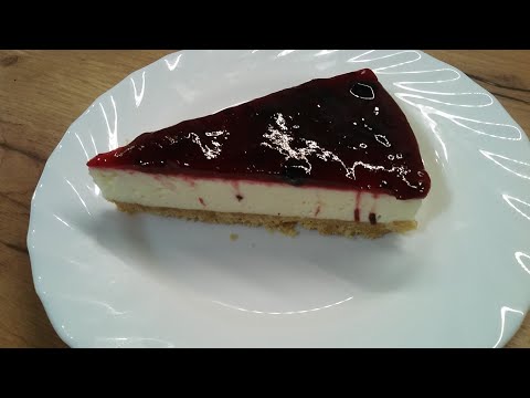 Sajttorta ( a leggyorsabb verzió ) főzés nélkül! Cheesecake (the fastest version) without cooking!