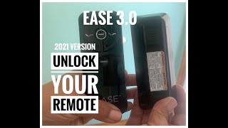 Unlock your remote - Sealy Ease base (2021)