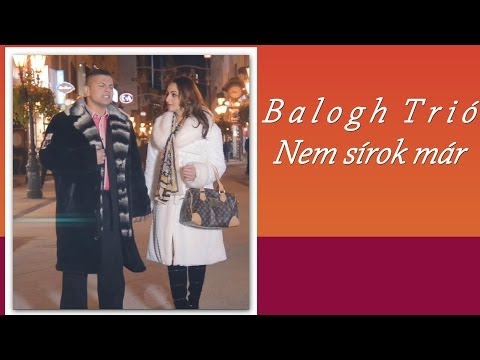 Balogh Trió -Joci- Nem sírok már Official zgstudio video