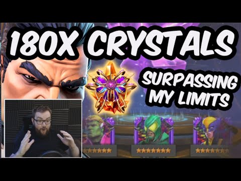 180x Superior Banquet Crystal Opening - SURPASSING LIMITS FOR ENABLERS - Marvel Contest of Champions