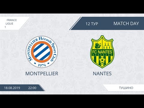 AFL19. France. Ligue 1. Day 12.  Montpellier - Nantes
