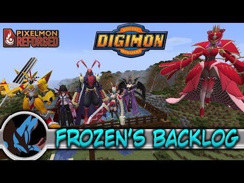 Frozen Breeze - DigiDatapack: The Digimon Pixelmon Datapack Part 2 - Minecraft Mod Showcase