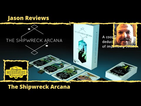 Jason's Board Game Diagnostics of The Shipwreck Arcana