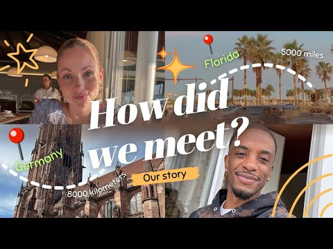 How We Met on Hinge: Our Long Distance Love Story Between Germany and Florida. 🇩🇪🇺🇸