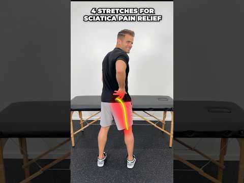 4 Stretches For Sciatic Nerve Pain Relief! [Stop Sciatica Fast!]