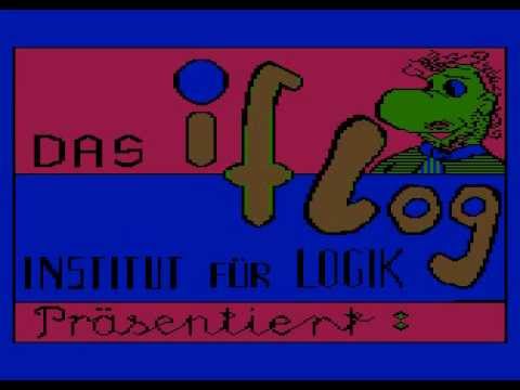 CIA - abenteur title screen for Atari 8-bit