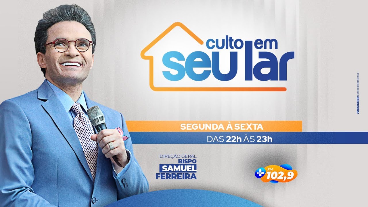 22/10/2025 - Programa Culto em Seu Lar | Apresentação: Pr. Elias Barbosa