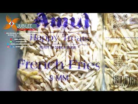 Amul Brand French Fries 9mm 2 5kg