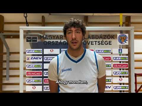 Danilo Ostojic a Körmend -ZTE előtt