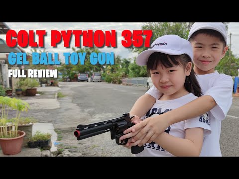 GEL BALL TOY GUN REVIEW - COLT PYTHON 357