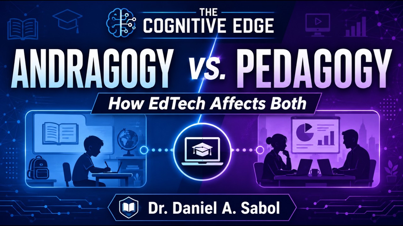 Andragogy, Pedagogy, and EdTech: Teaching Humans, Not Just Delivering Content