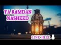 Ya Ramadan Islamic Song No Music MP3 Ringtone Direct Download Link In Description